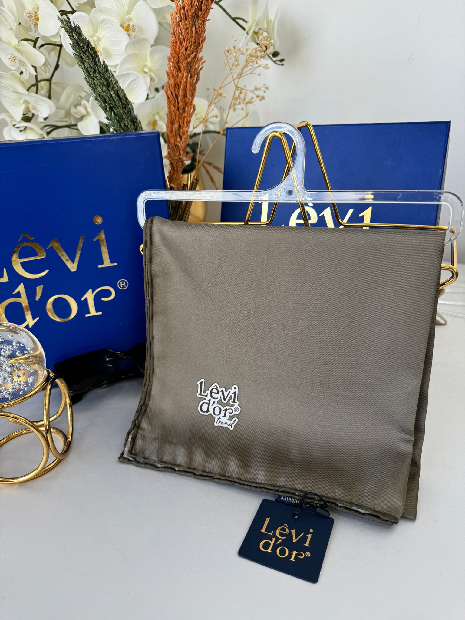 Levidor Twill Eşarp 17768 - Bademi