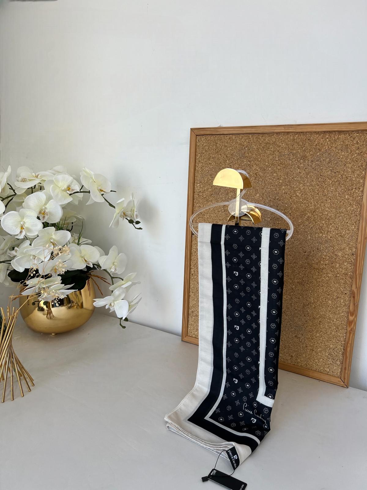 Pier Cardin Pamuk Soft Şal 614415 - Siyah