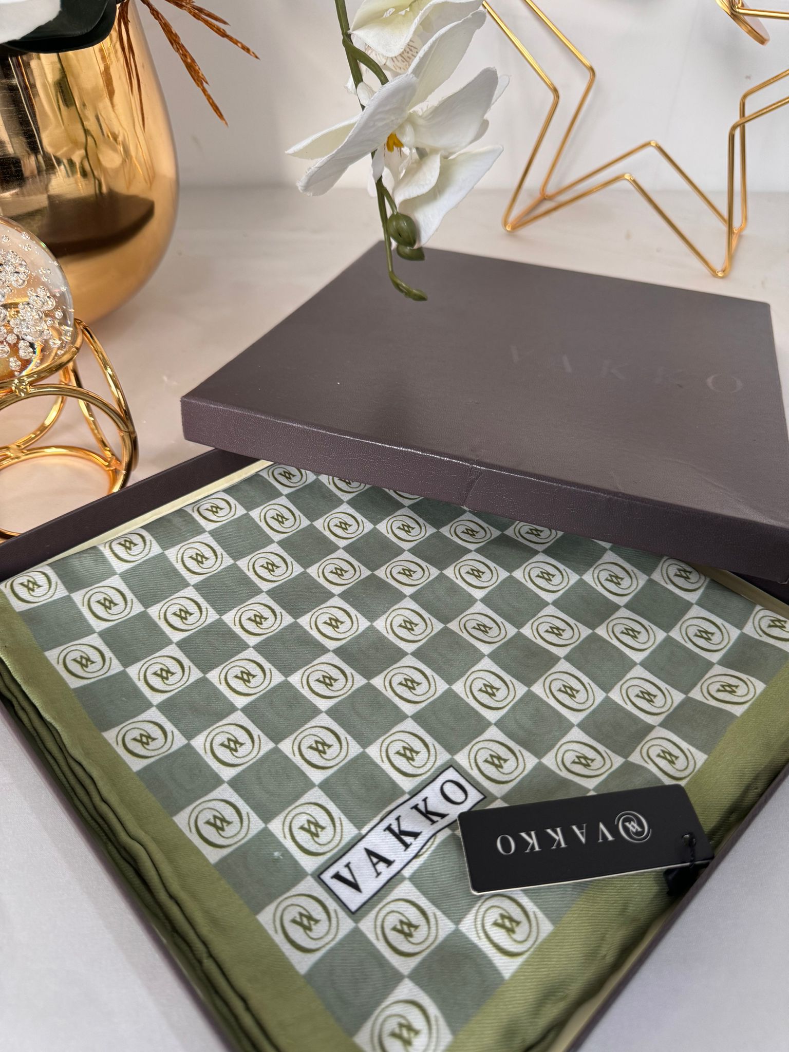 VAKKO PAMUK SOFT EŞARP 44141 - ÇAY AĞACI