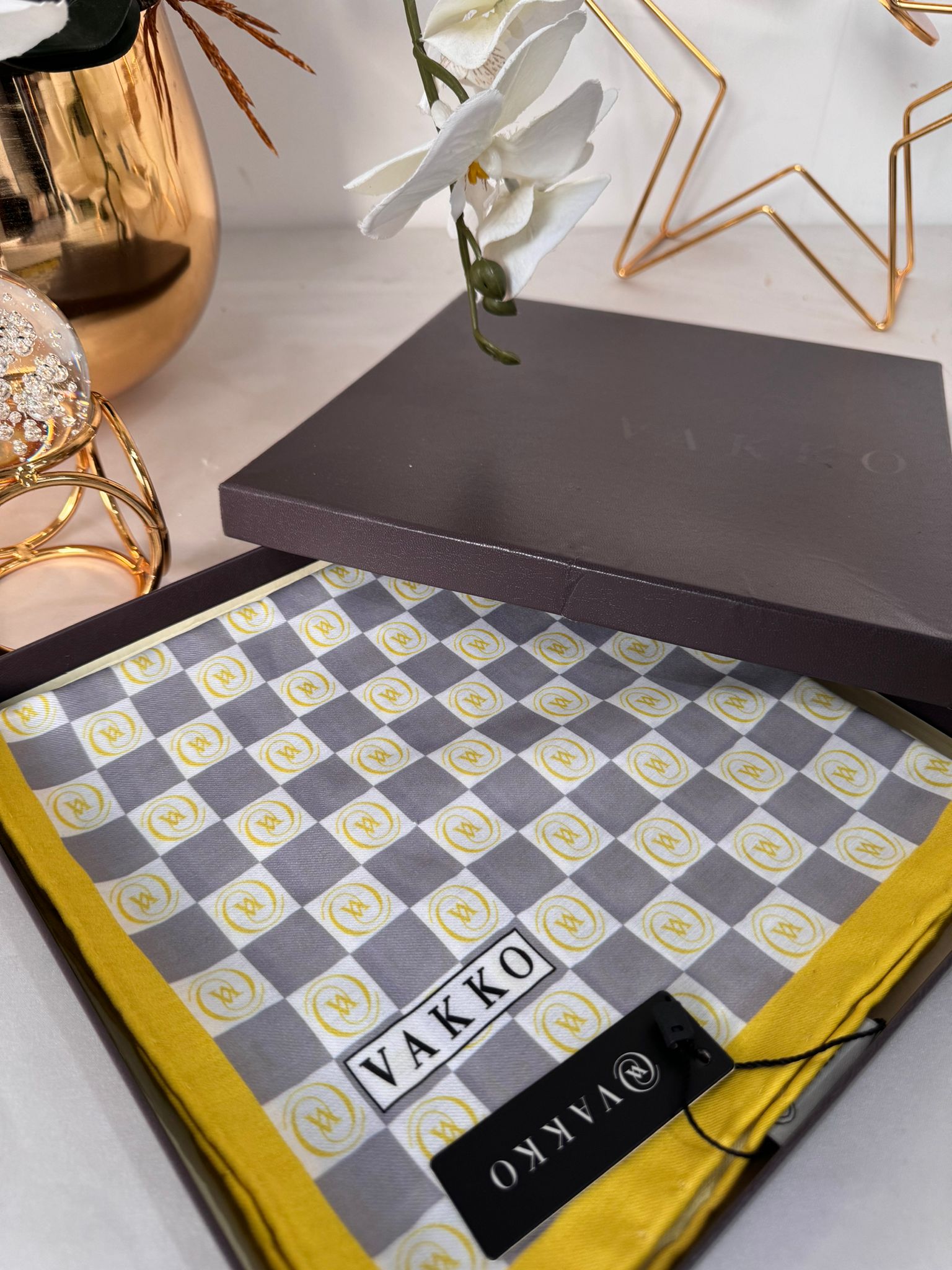 VAKKO PAMUK SOFT EŞARP 44141 - YAĞ YEŞİLİ