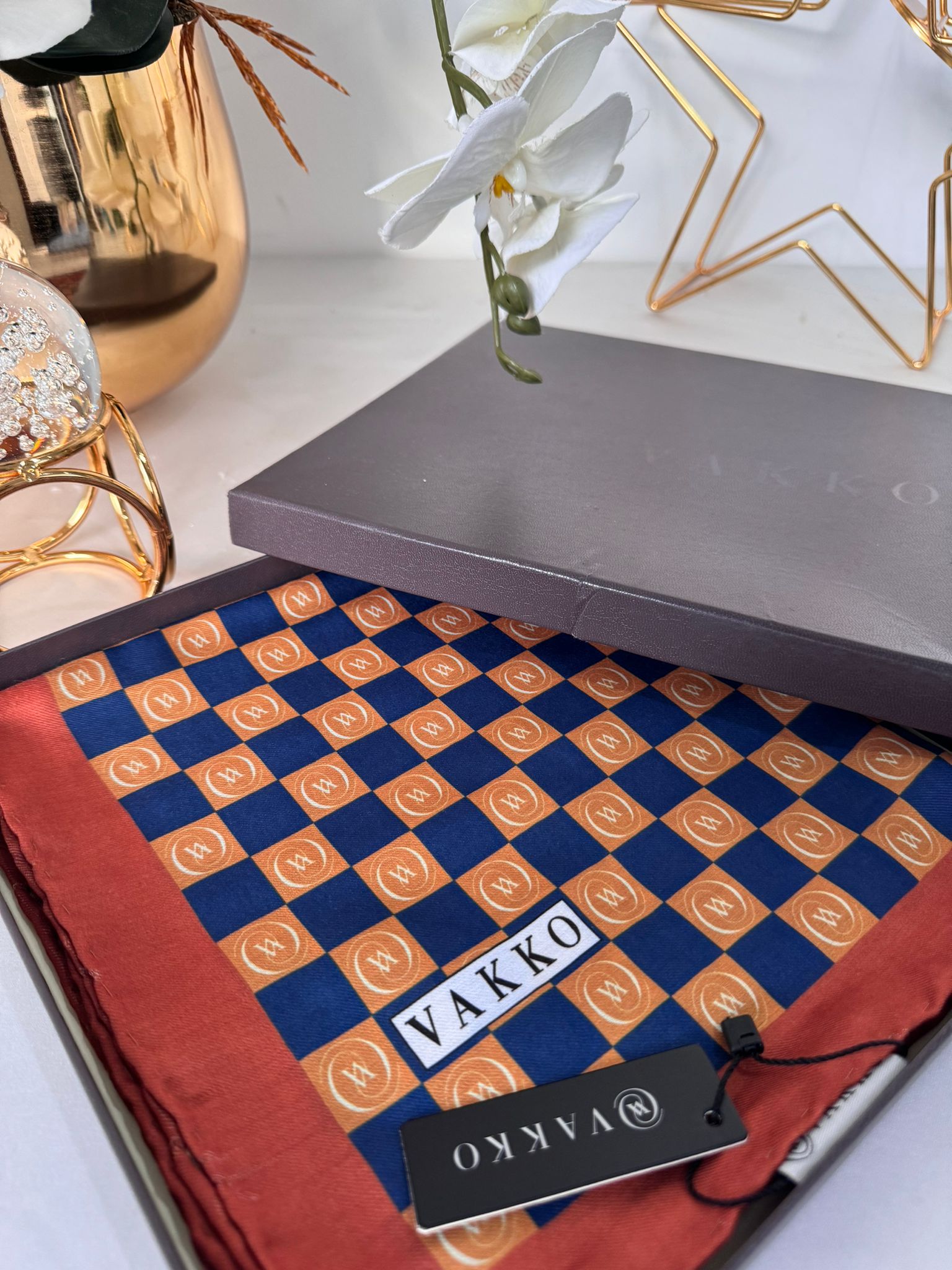 VAKKO PAMUK SOFT EŞARP 44141 - BORDO