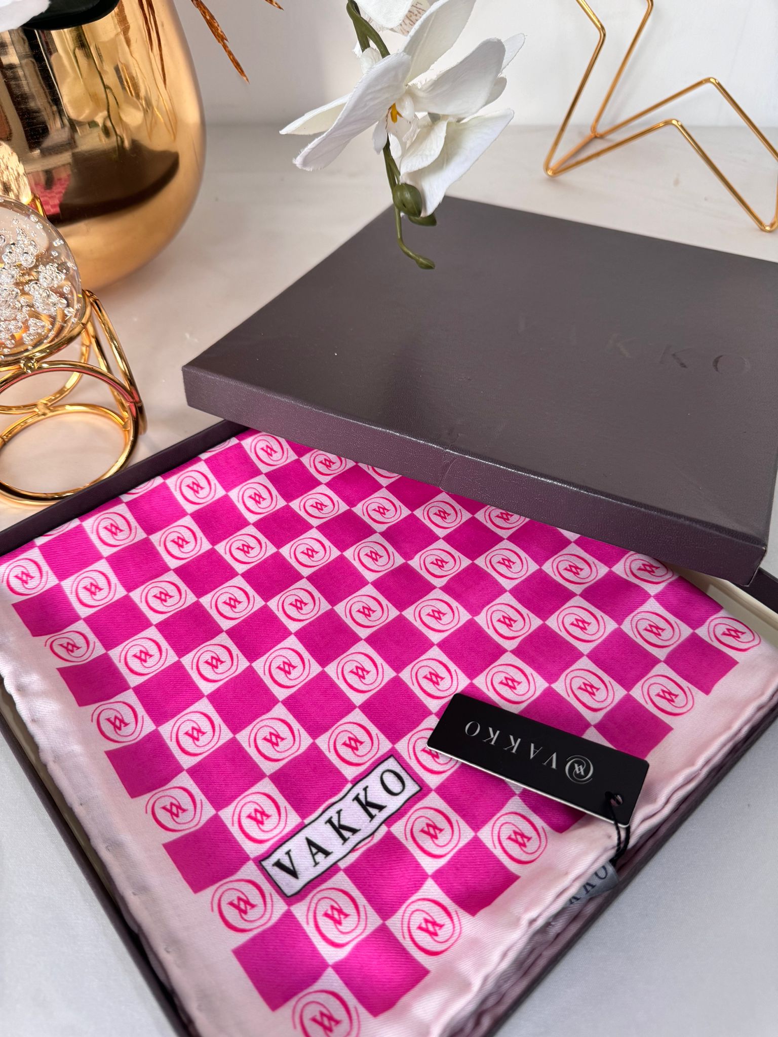 VAKKO PAMUK SOFT EŞARP 44141 - PEMBE