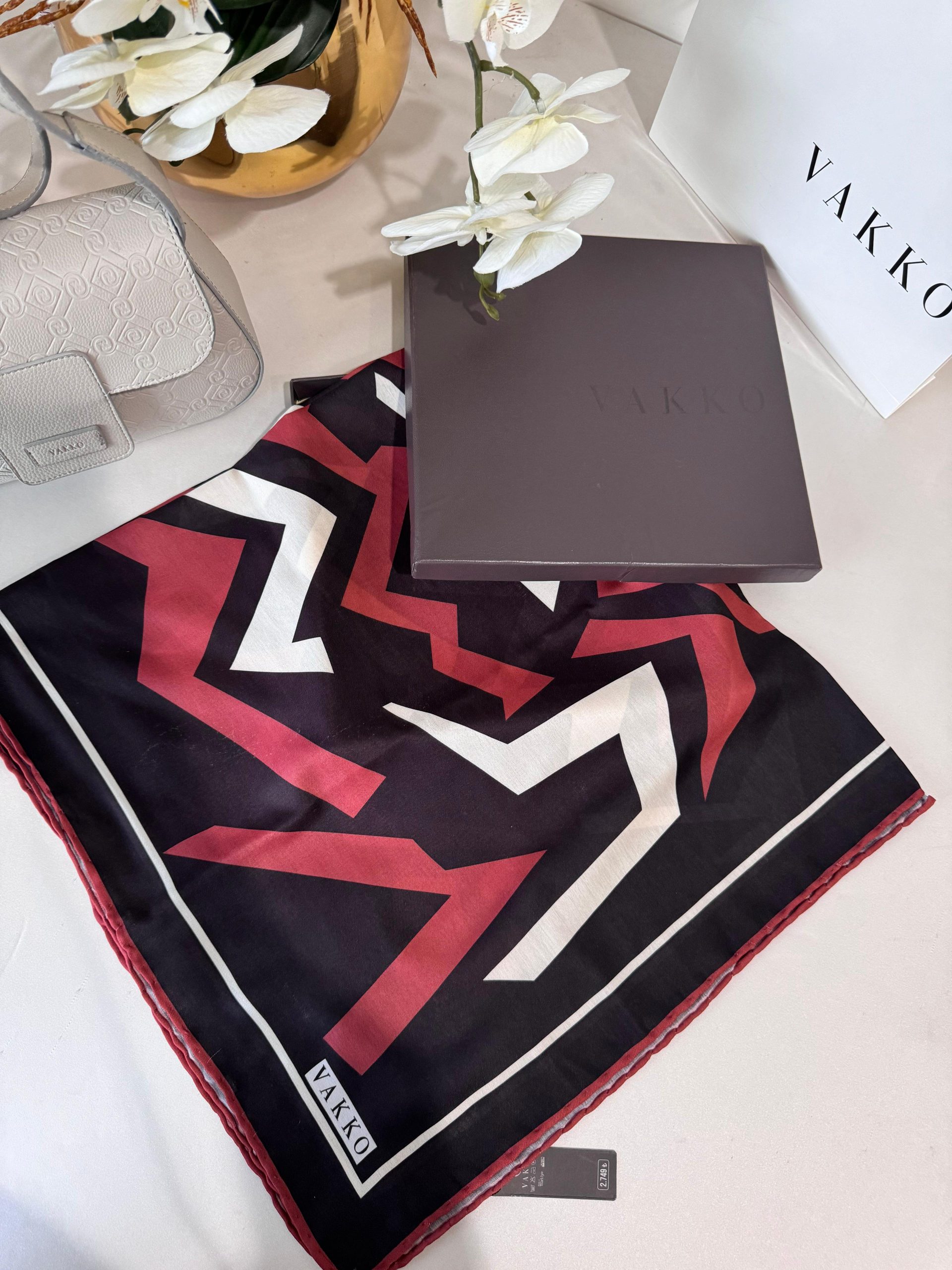 VAKKO PAMUK SOFT EŞARP 44143 - MAGENTA