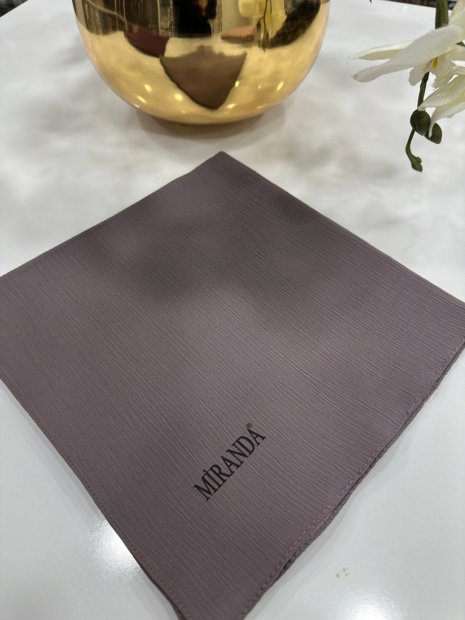 Comfort Kırinkıl Eşarp - Bademi - Organic ScarfsOrganic Scarfs