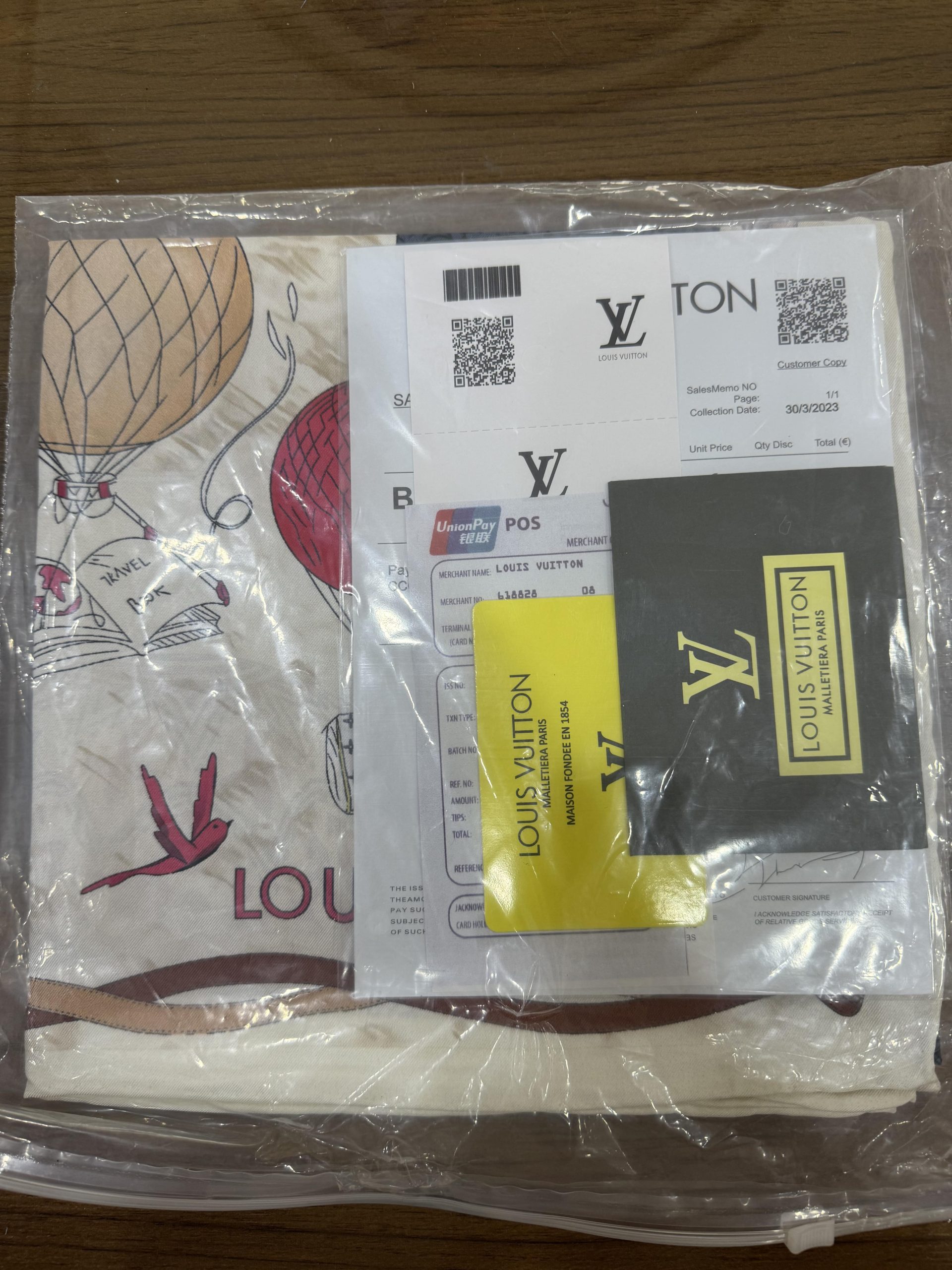 İthal İpek Louis Vuitton Eşarp 61001 - Görsel 4