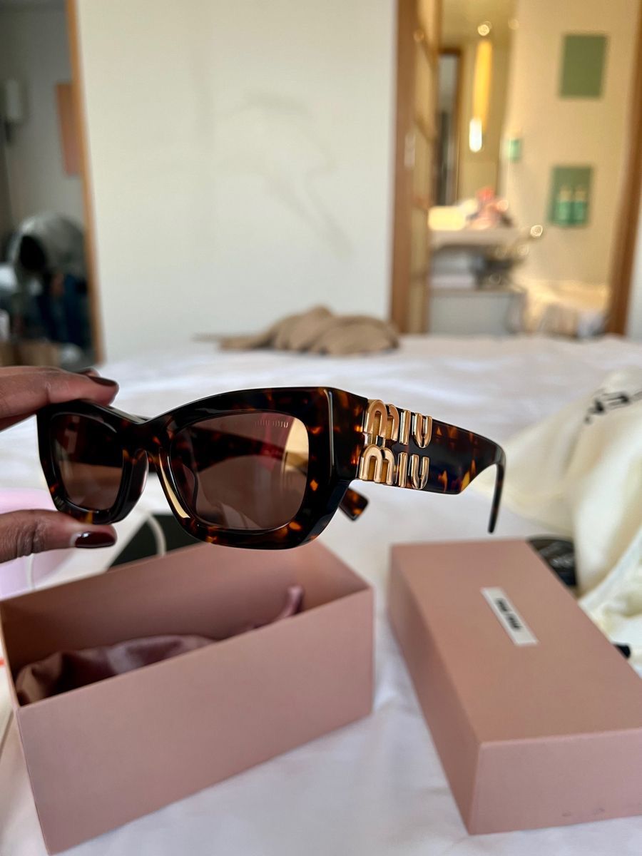 MIU MIU 09WS 1AB5S0 Kahverengi Kadın Güneş Gözlüğü