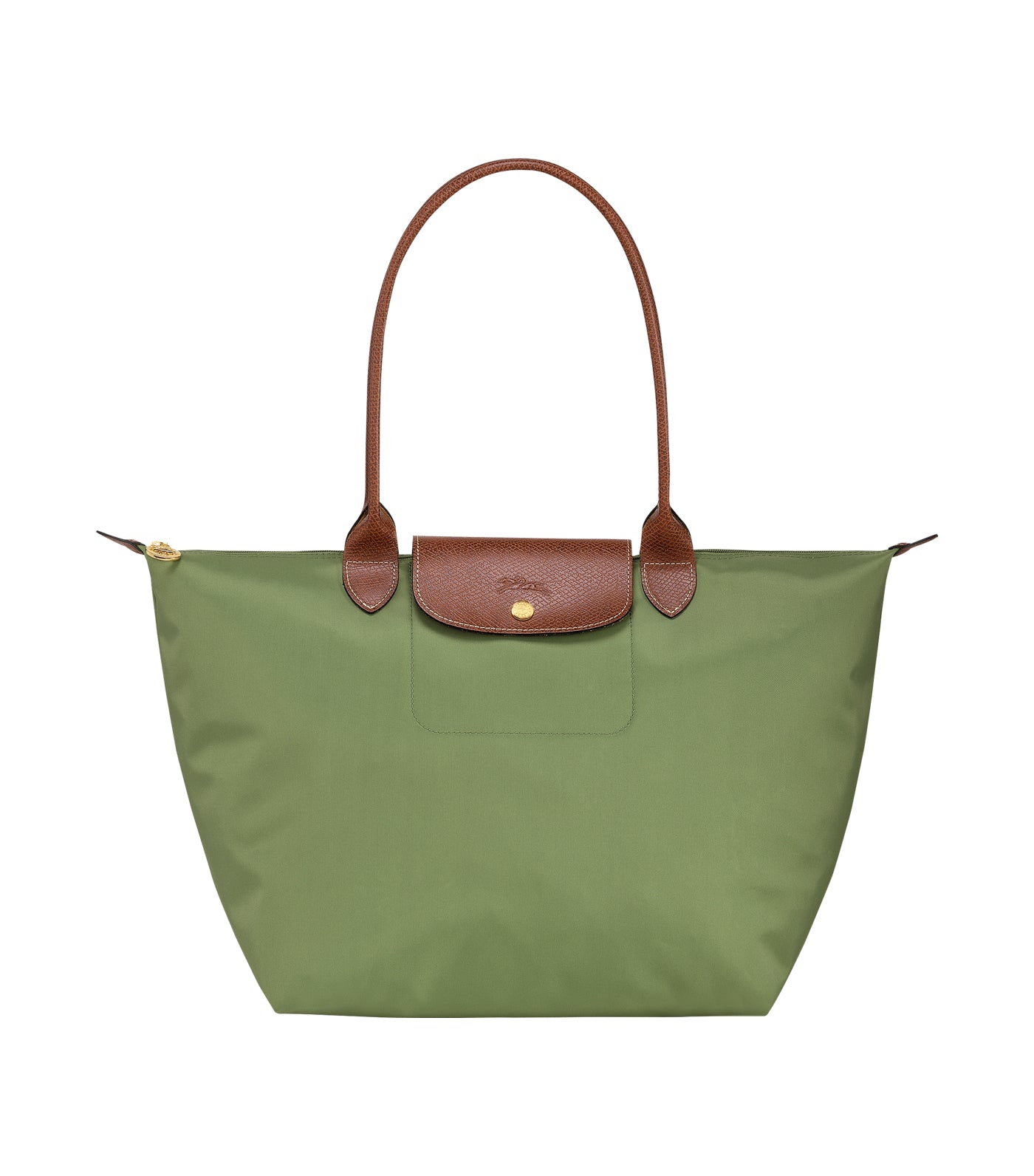 Longchamp Orta Boy Çanta - Haki