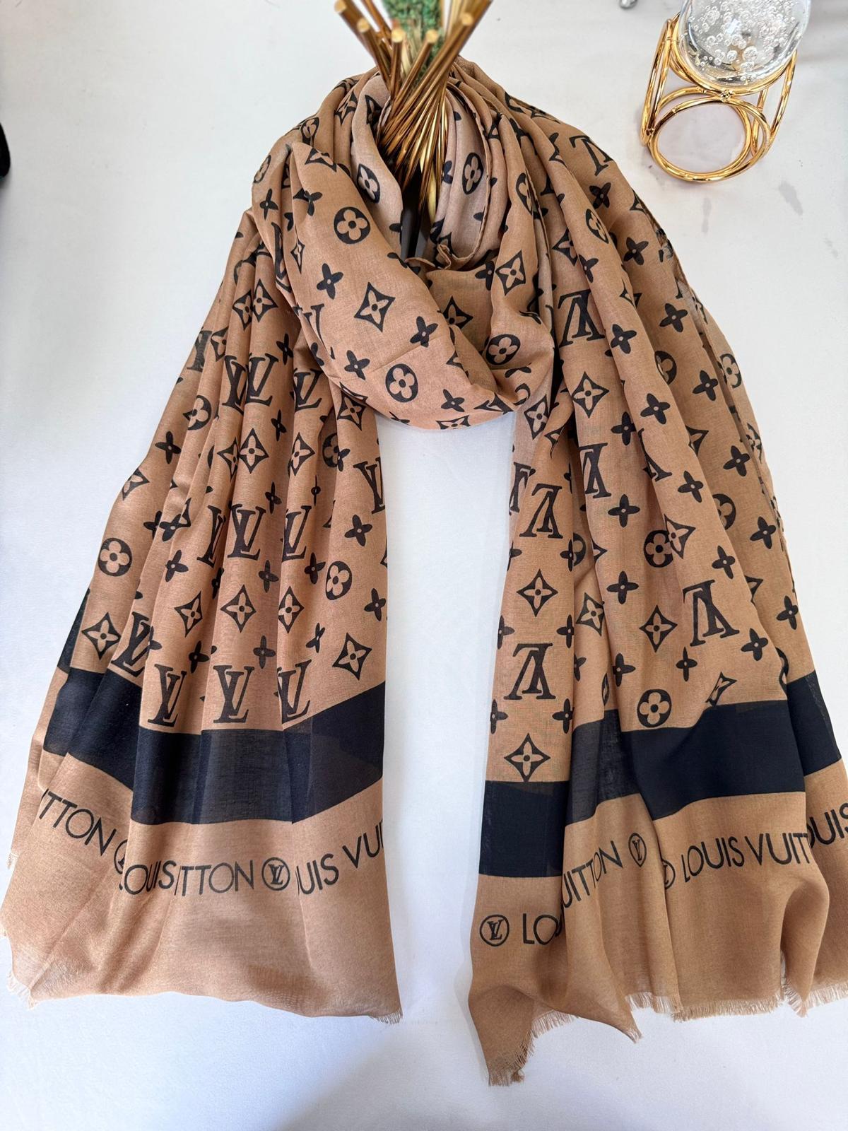 Lv Pamuk Soft Şal 61573 - Camel
