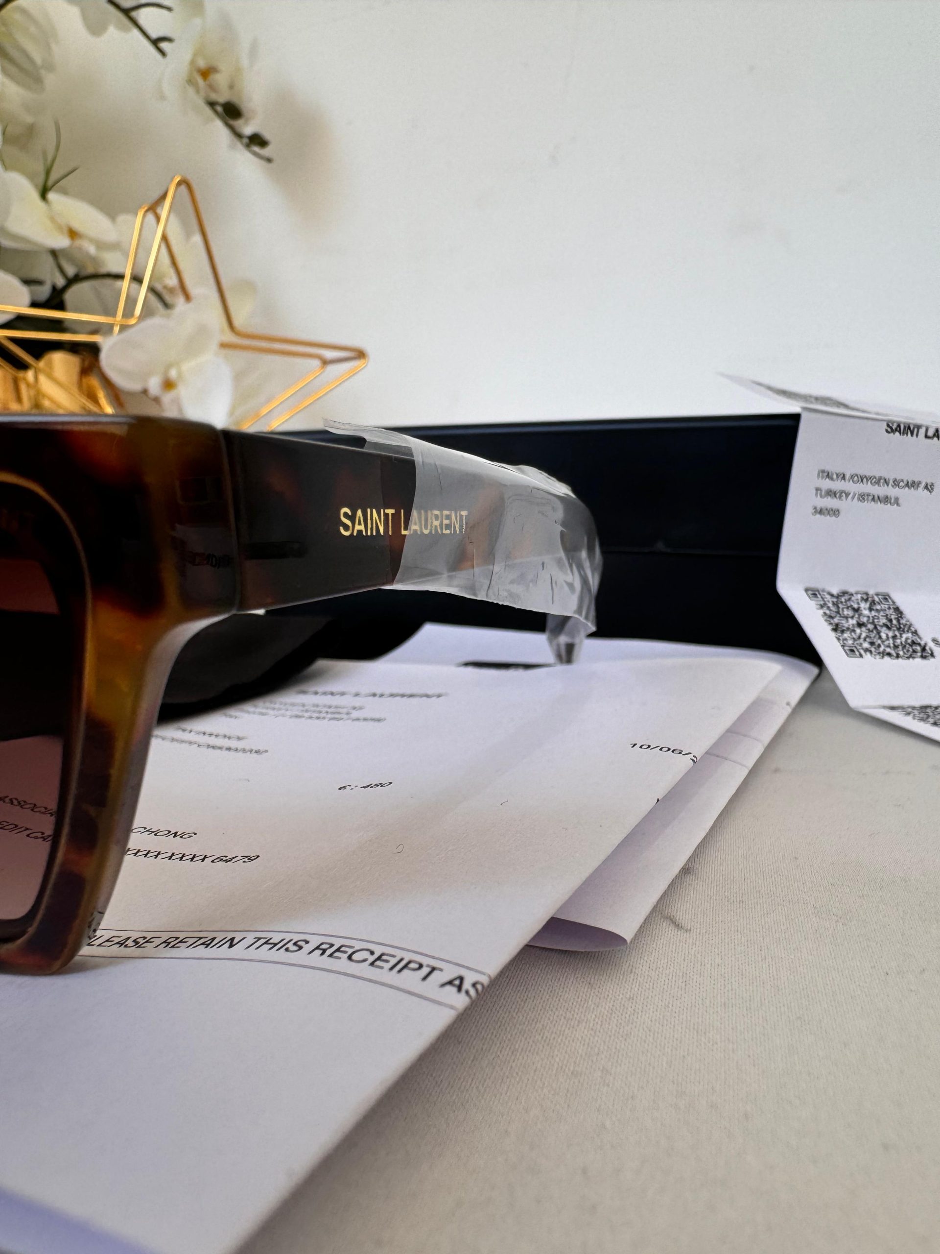 SAINT LAURENT 633 CALISTA 003 57 Kahverengi Kadın Güneş Gözlüğü - Görsel 2