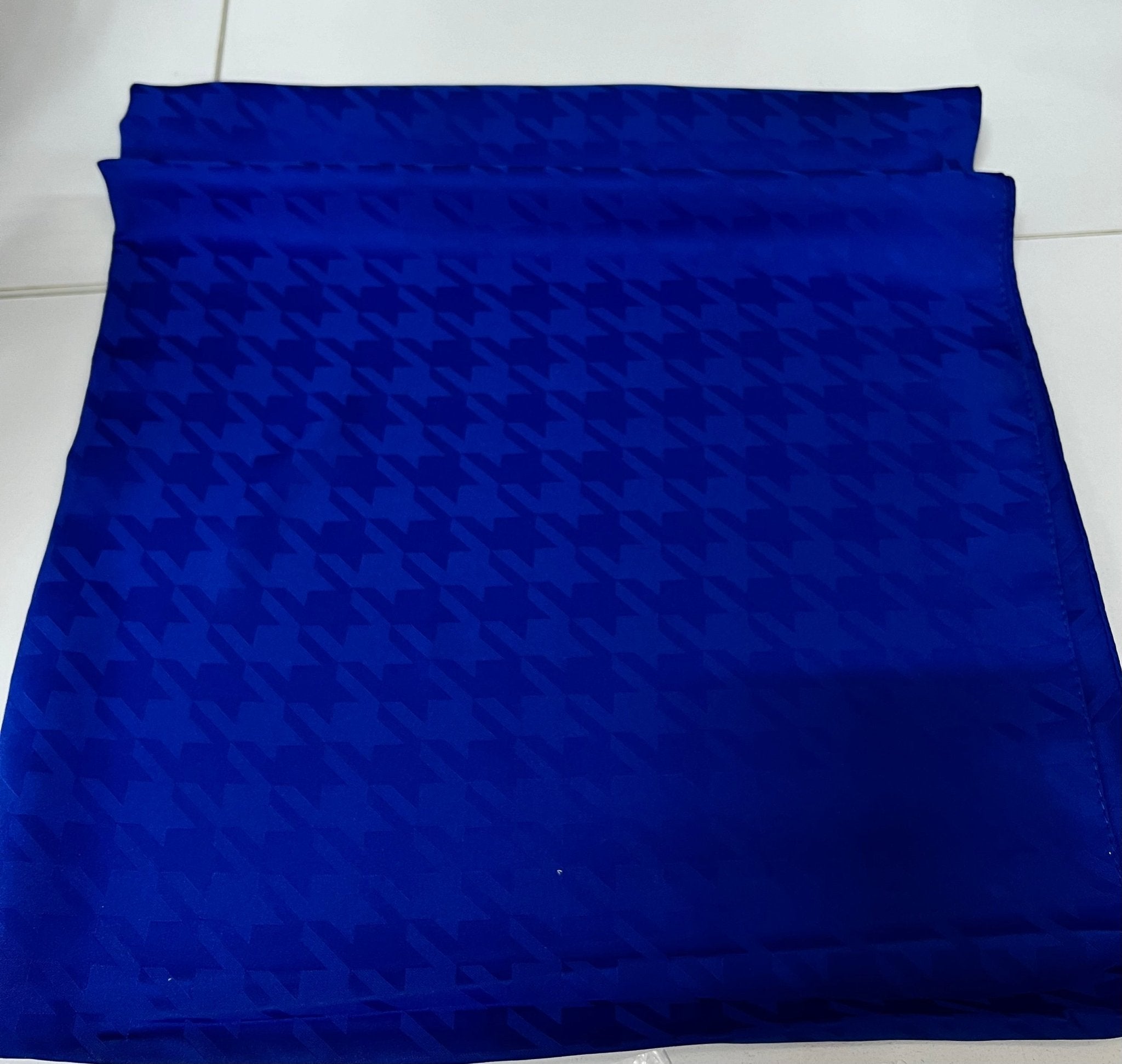 Kazayağı Desen Jakar Şal - Saks - Organic ScarfsOrganic Scarfs