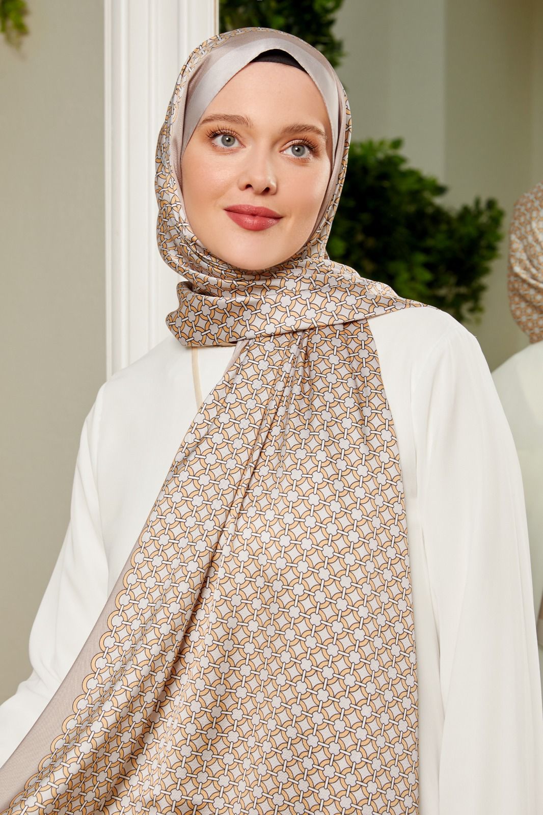 Levidor Angel İpek Şal - Duman - Organic ScarfsOrganic Scarfs