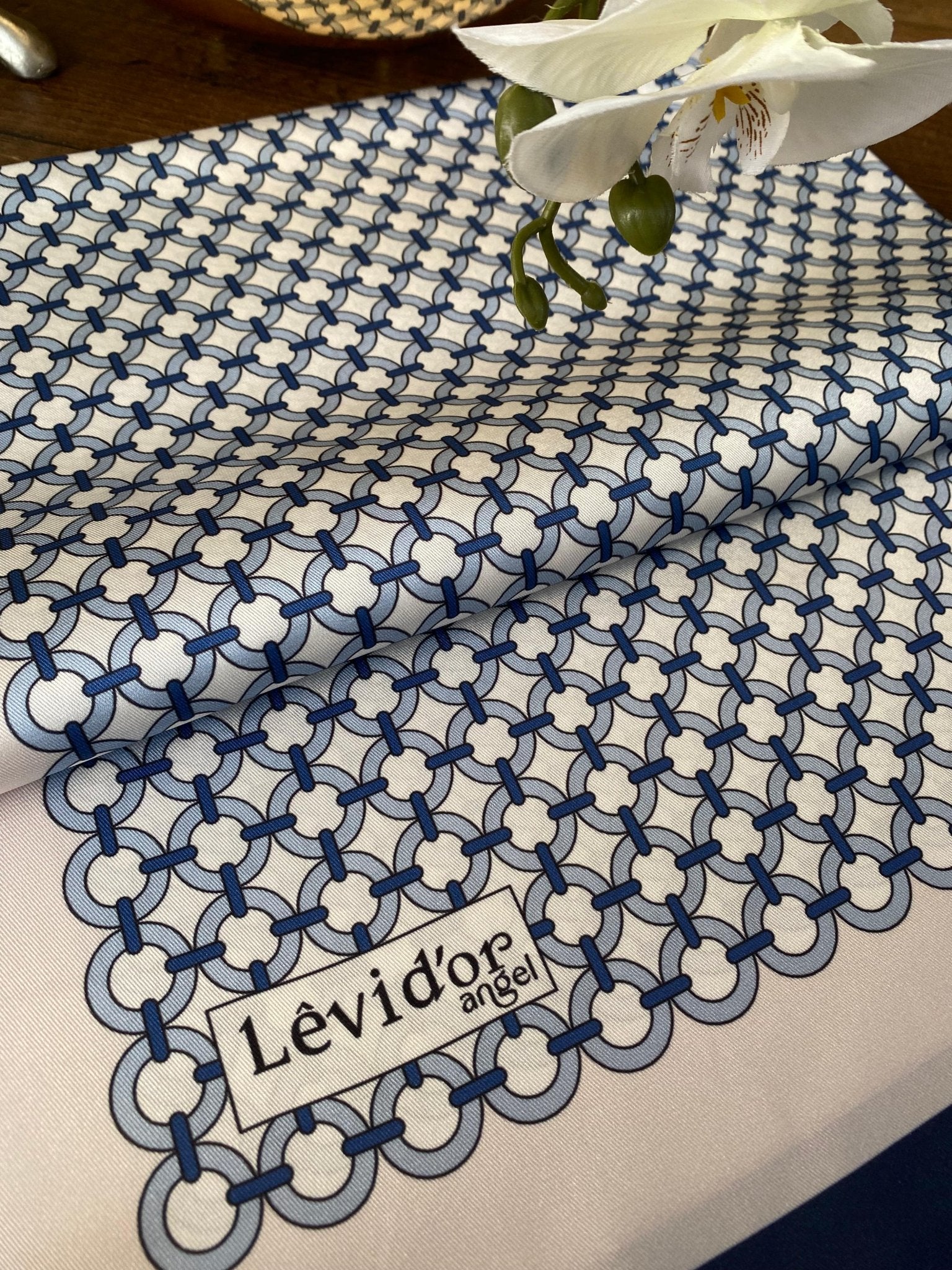 Levidor Angel İpek Şal - İndigo - Organic ScarfsOrganic Scarfs