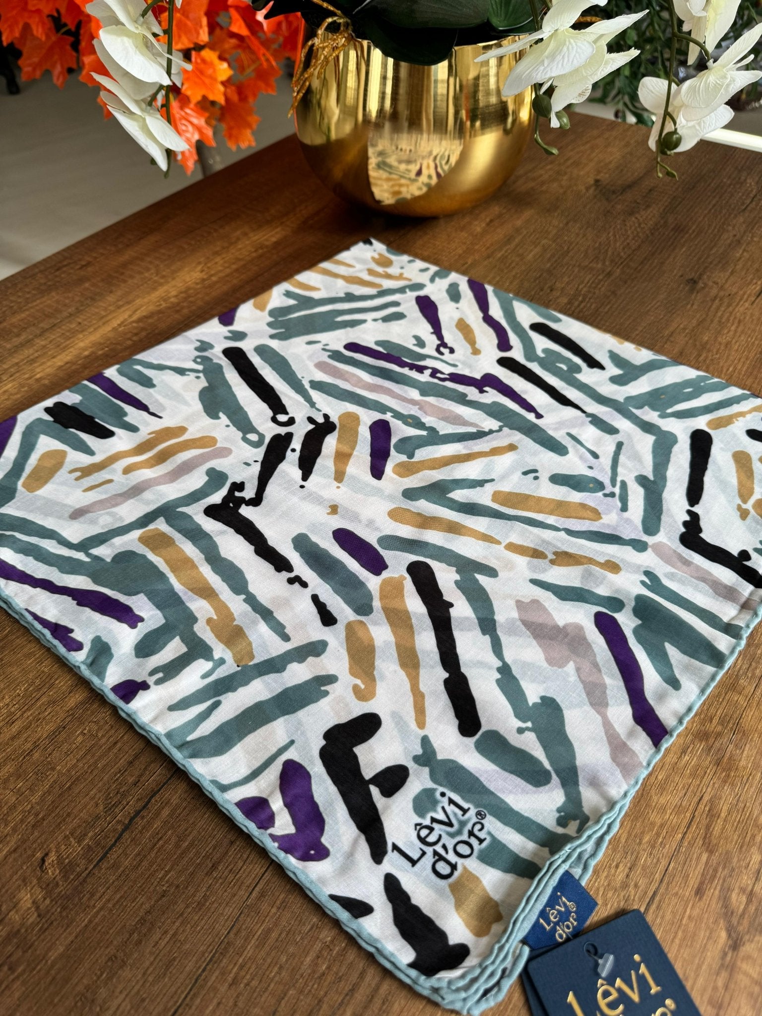 LEVİDOR Cotton Eşarp 16376 - Mint - Organic ScarfsOrganic Scarfs