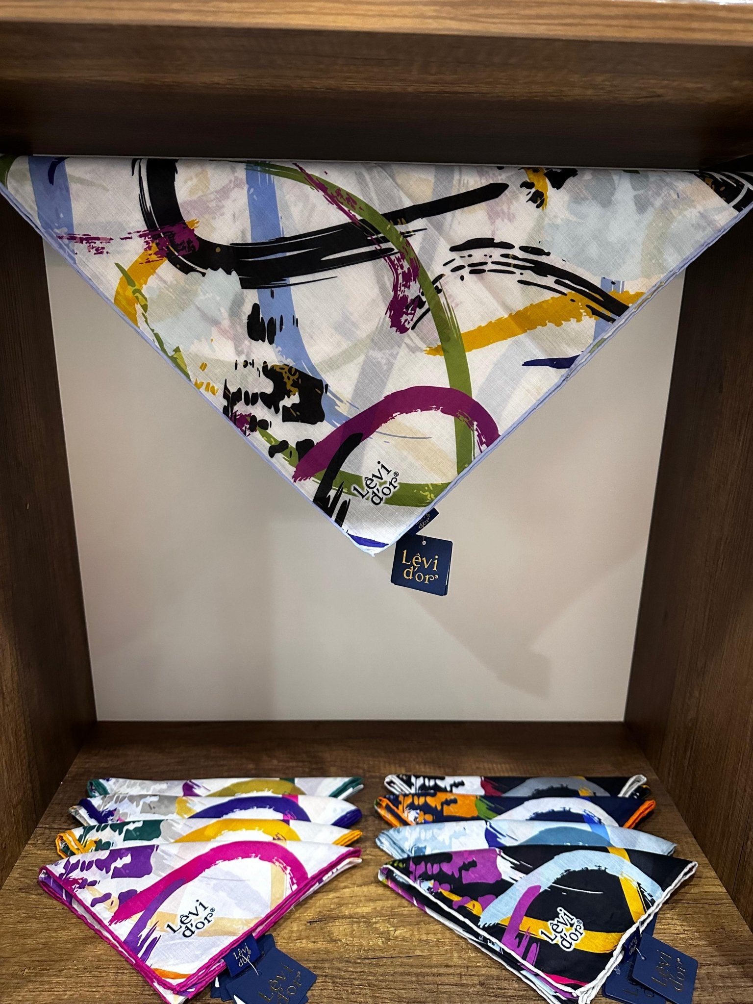 LEVİDOR Cotton Eşarp 16377 - Lila - Organic ScarfsOrganic Scarfs