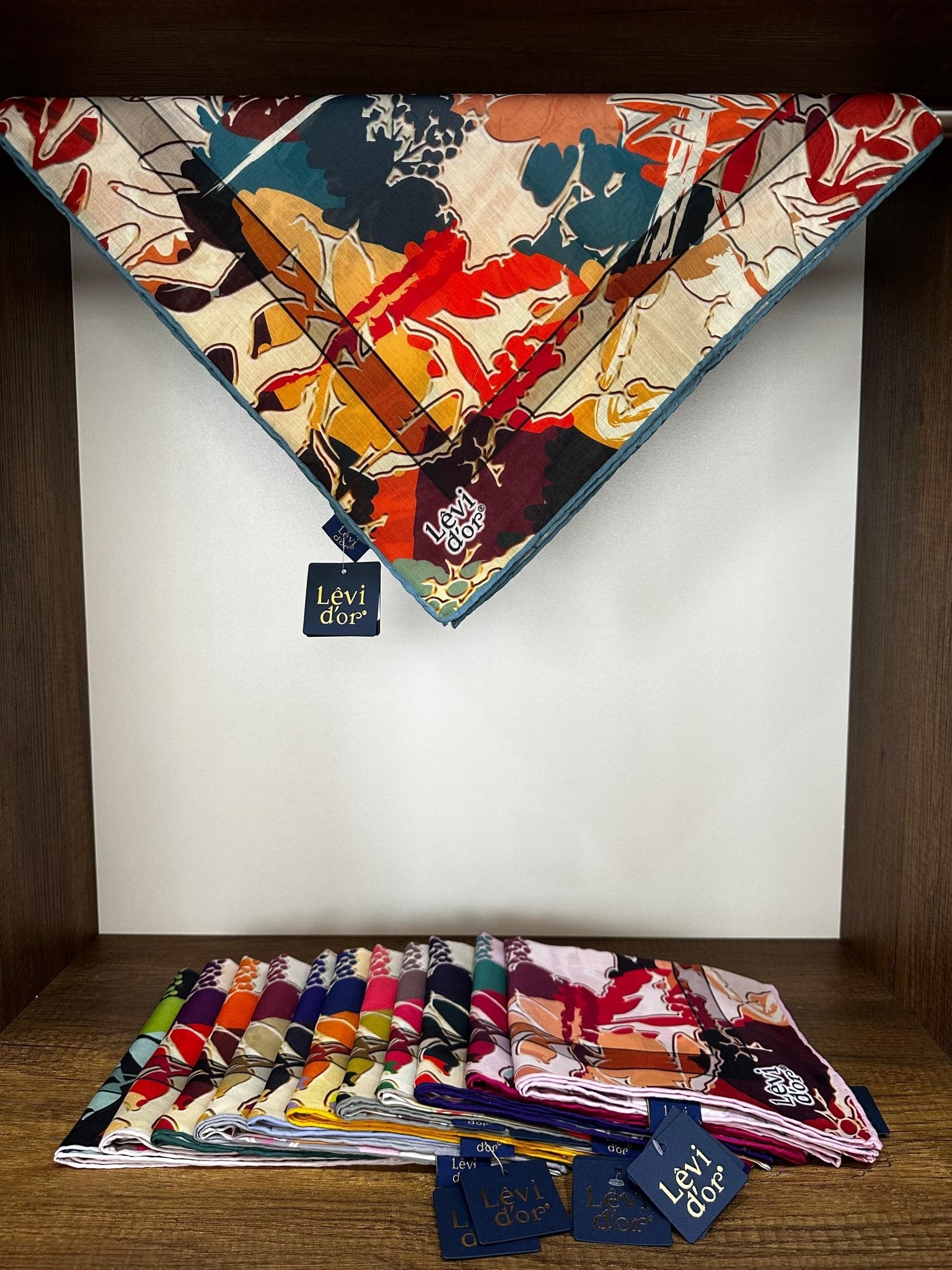 LEVİDOR Cotton Eşarp 16381 - Parlament - Organic ScarfsOrganic Scarfs