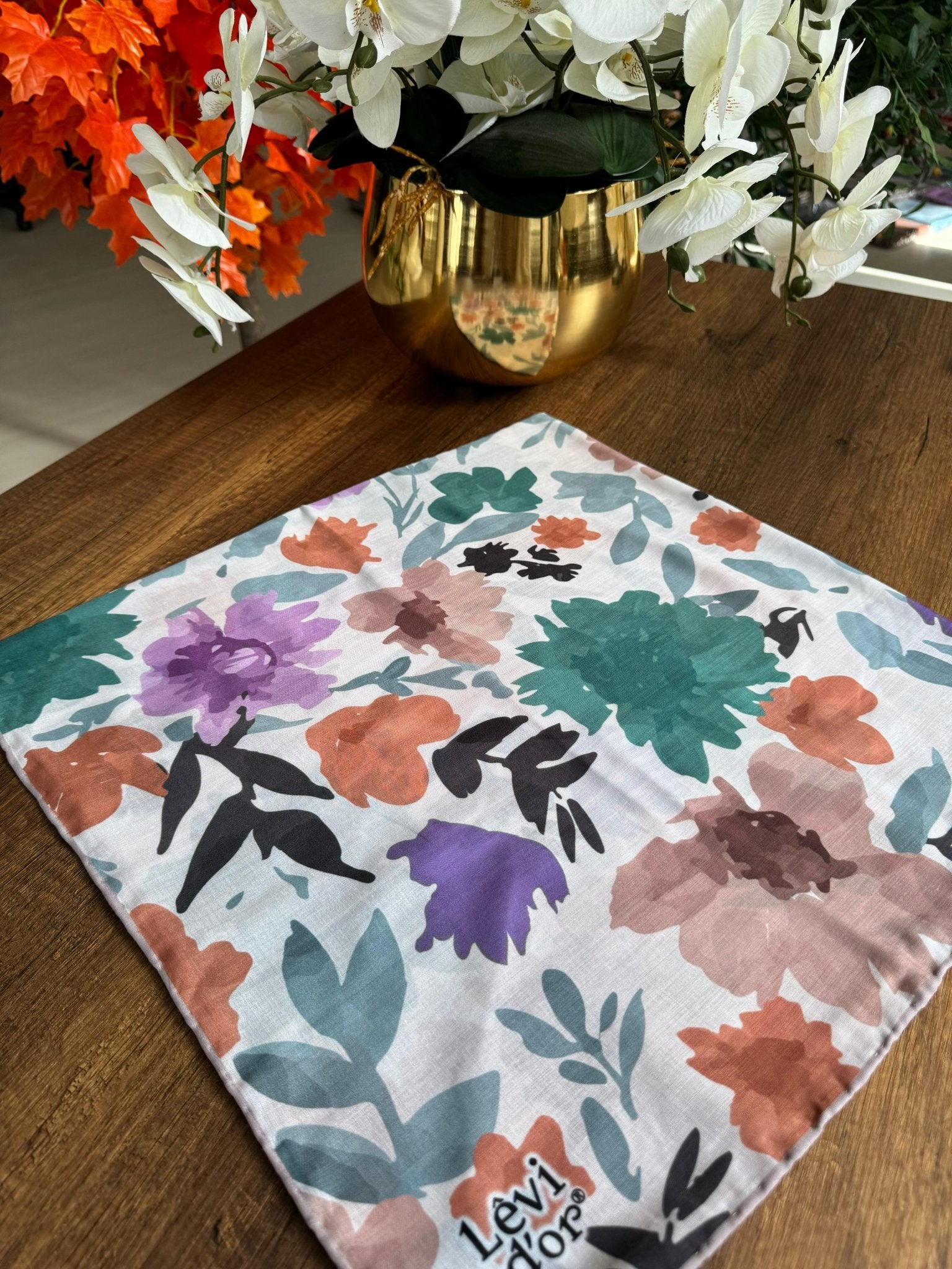LEVİDOR Cotton Eşarp 16386 - Mint - Organic ScarfsOrganic Scarfs