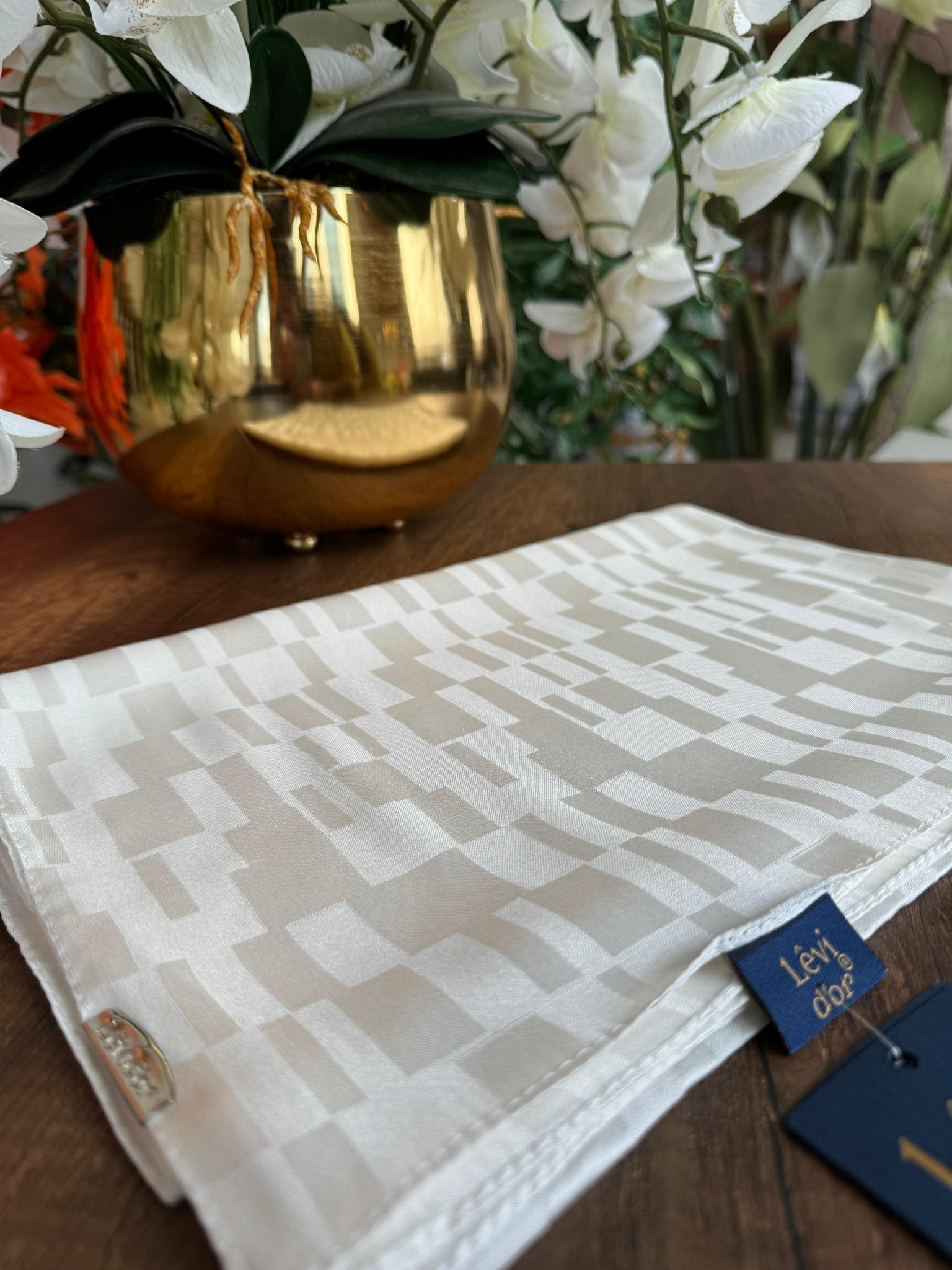 LEVİDOR Dublin Jakarlı Şal 17174 - Ekru - Organic ScarfsOrganic Scarfs