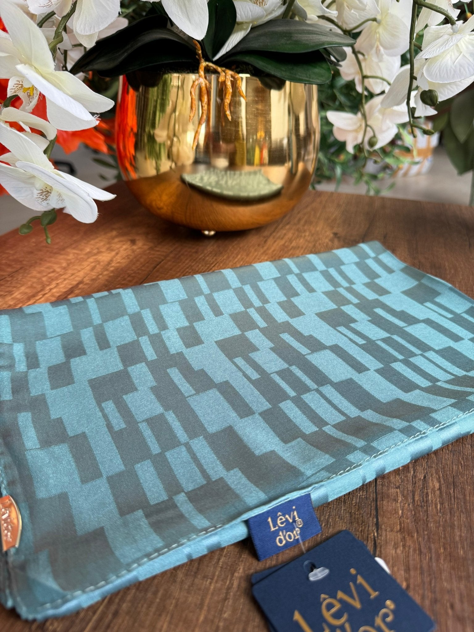 LEVİDOR Dublin Jakarlı Şal 17174 - Mint - Organic ScarfsOrganic Scarfs