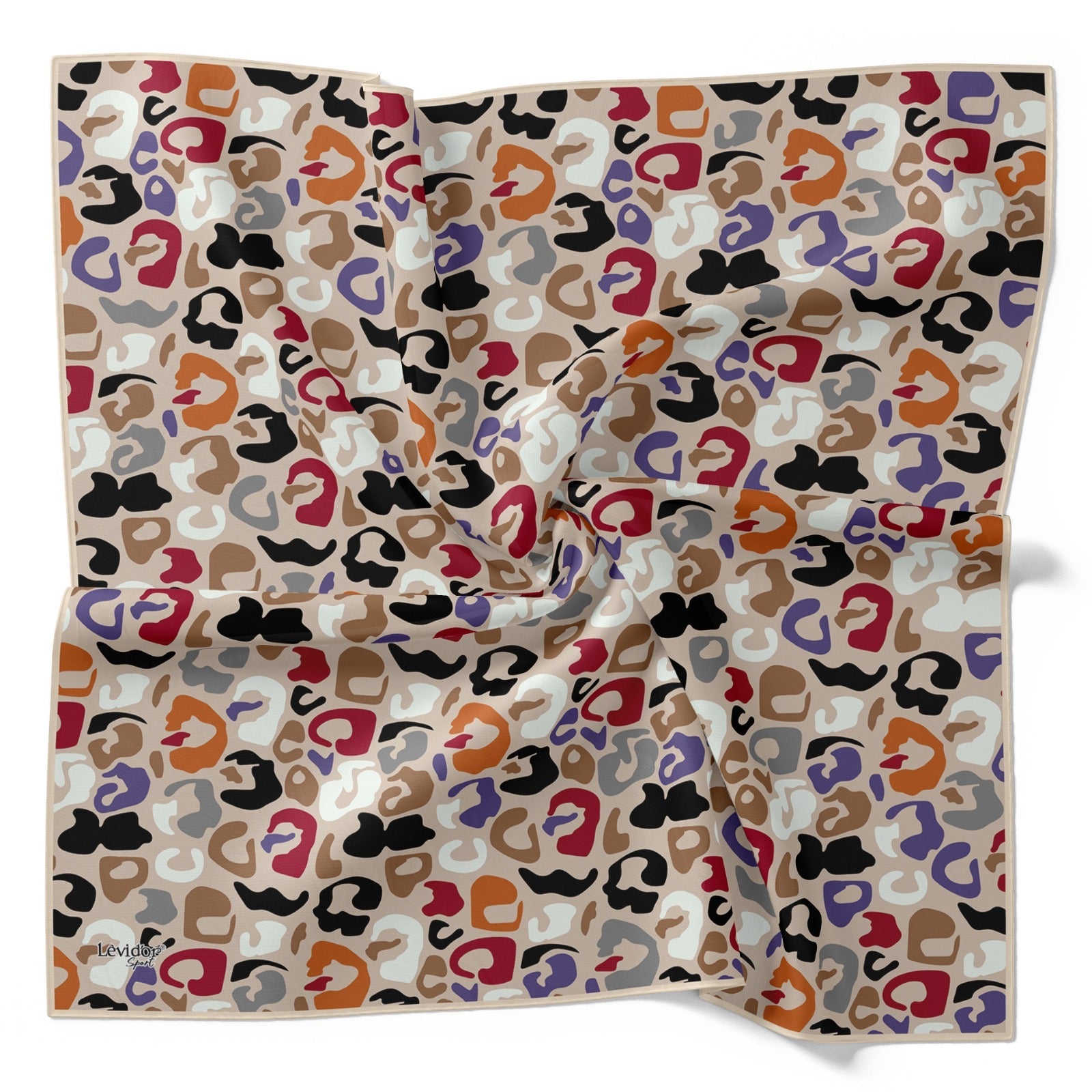Levidor Pamuk Sport Eşarp 32292 - Bej - Organic ScarfsOrganic Scarfs