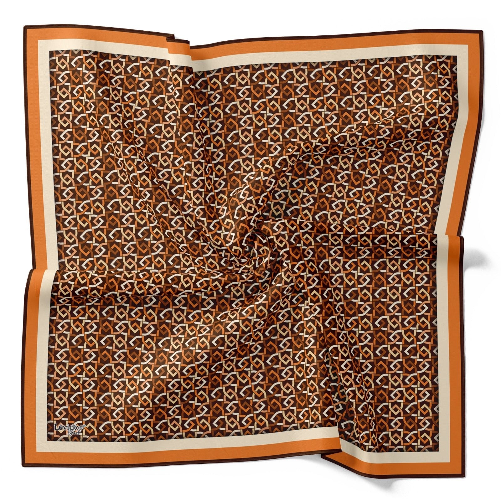 Levidor Pamuk Sport Eşarp 32293 - Turuncu - Organic ScarfsOrganic Scarfs