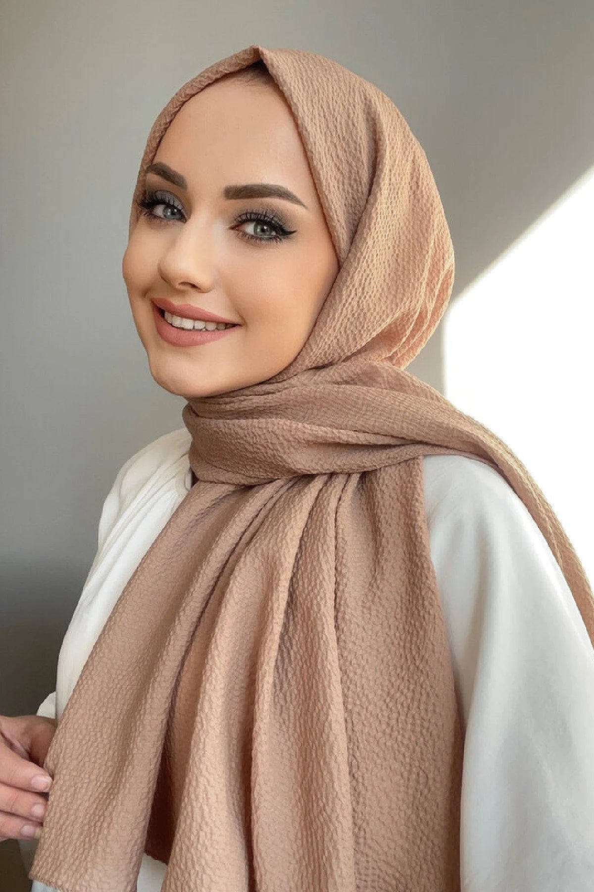 Mio Caz Şal - Karamel - Organic ScarfsOrganic Scarfs