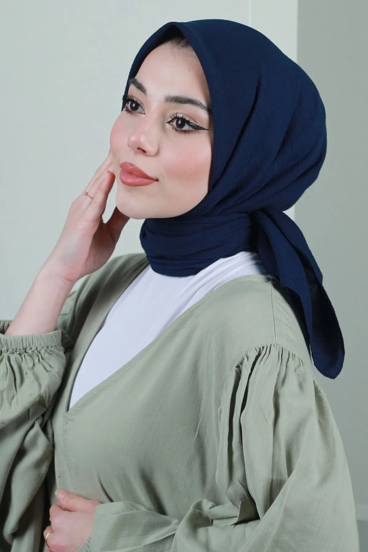 Mio Cazz Eşarp - Lacivert - Organic ScarfsOrganic Scarfs