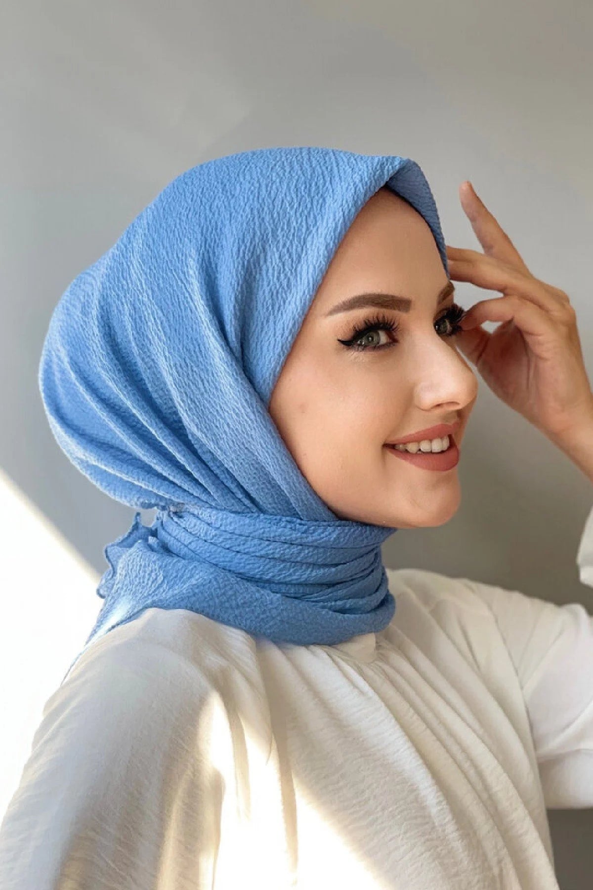 Mio Cazz Eşarp - Mavi - Organic ScarfsOrganic Scarfs