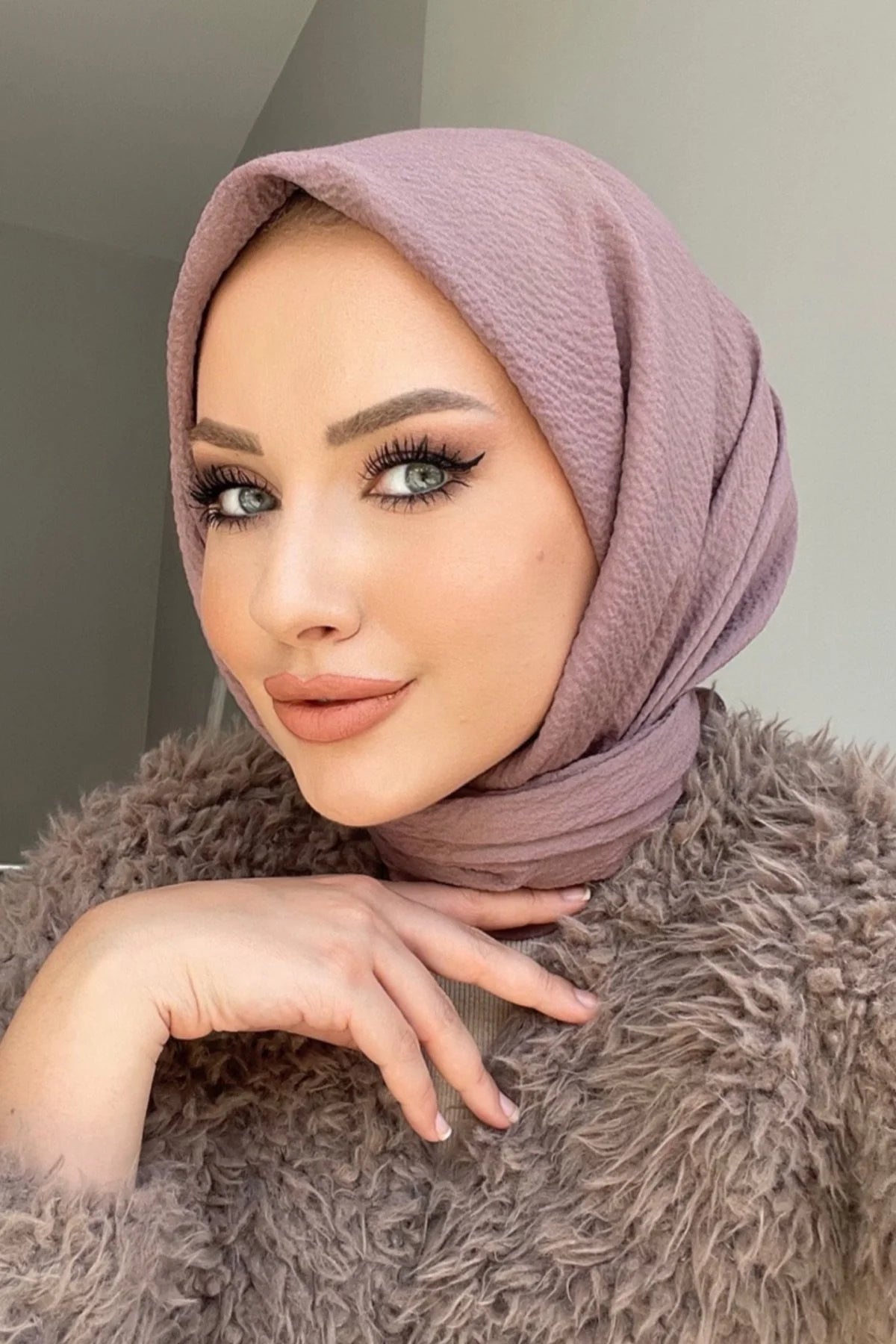 Mio Cazz Eşarp - Soft Gülkurusu - Organic ScarfsOrganic Scarfs