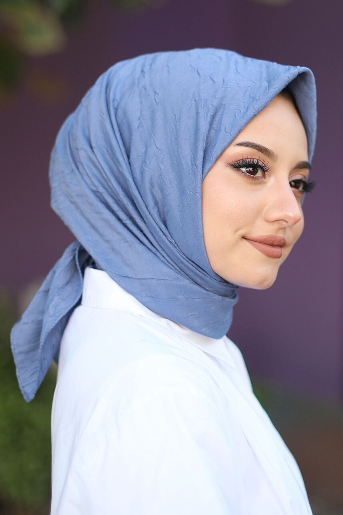 Organic Bambu Eşarp - İndigo - Organic ScarfsOrganic Scarfs