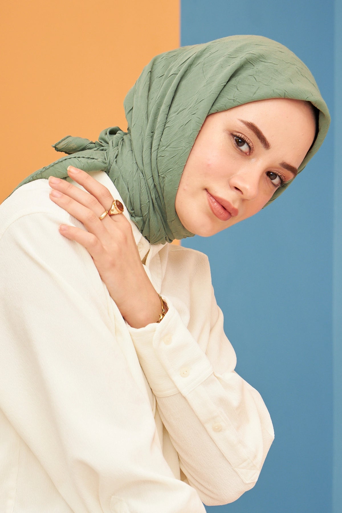 Organic Bambu Eşarp - Mint - Organic ScarfsOrganic Scarfs