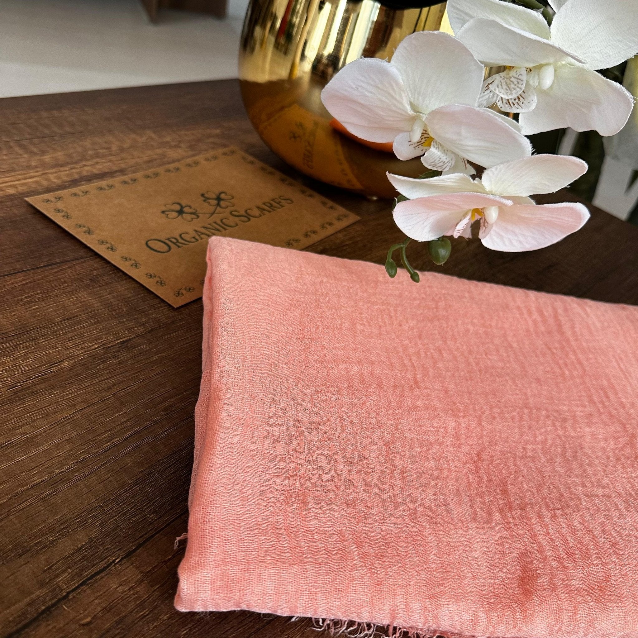 Organic Scarfs Bürümcük Şal Modeli - Pamuk Şekeri - Organic ScarfsOrganic Scarfs