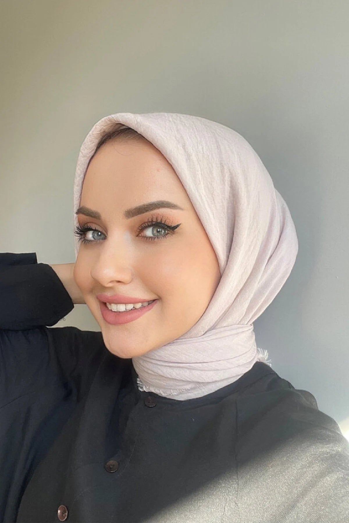 Organik Pamuk Soft Eşarp - Açık Vizon - Organic ScarfsOrganic Scarfs