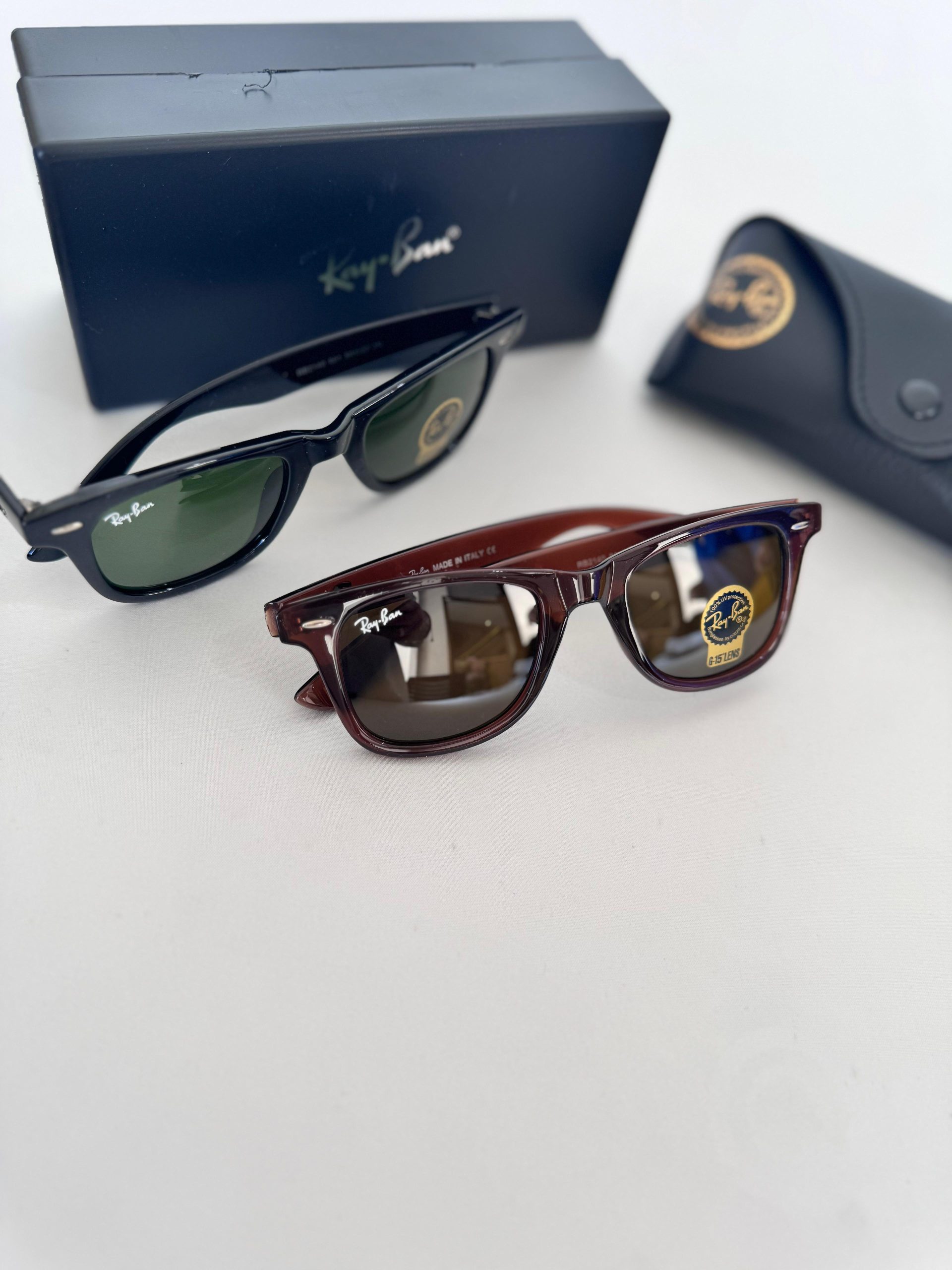 Ray-Ban Wayfarer Kahverengi Unisex Güneş Gözlüğü - Görsel 3