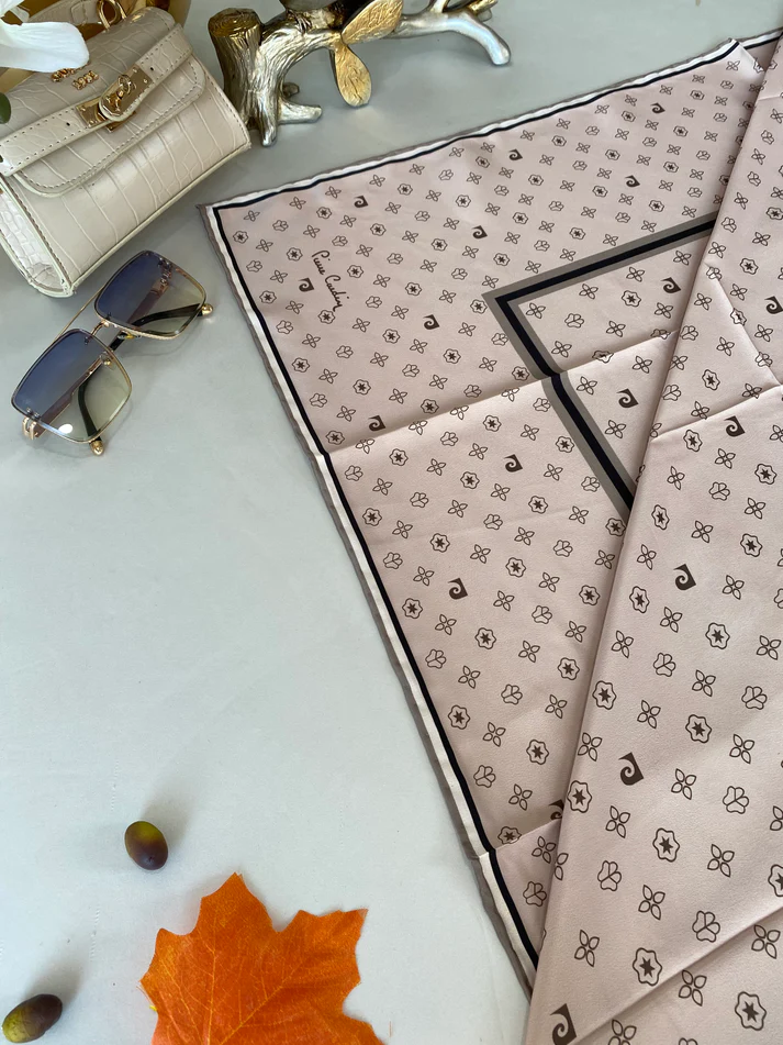 Pier Cardin Twill Eşarp 44132 - Bej