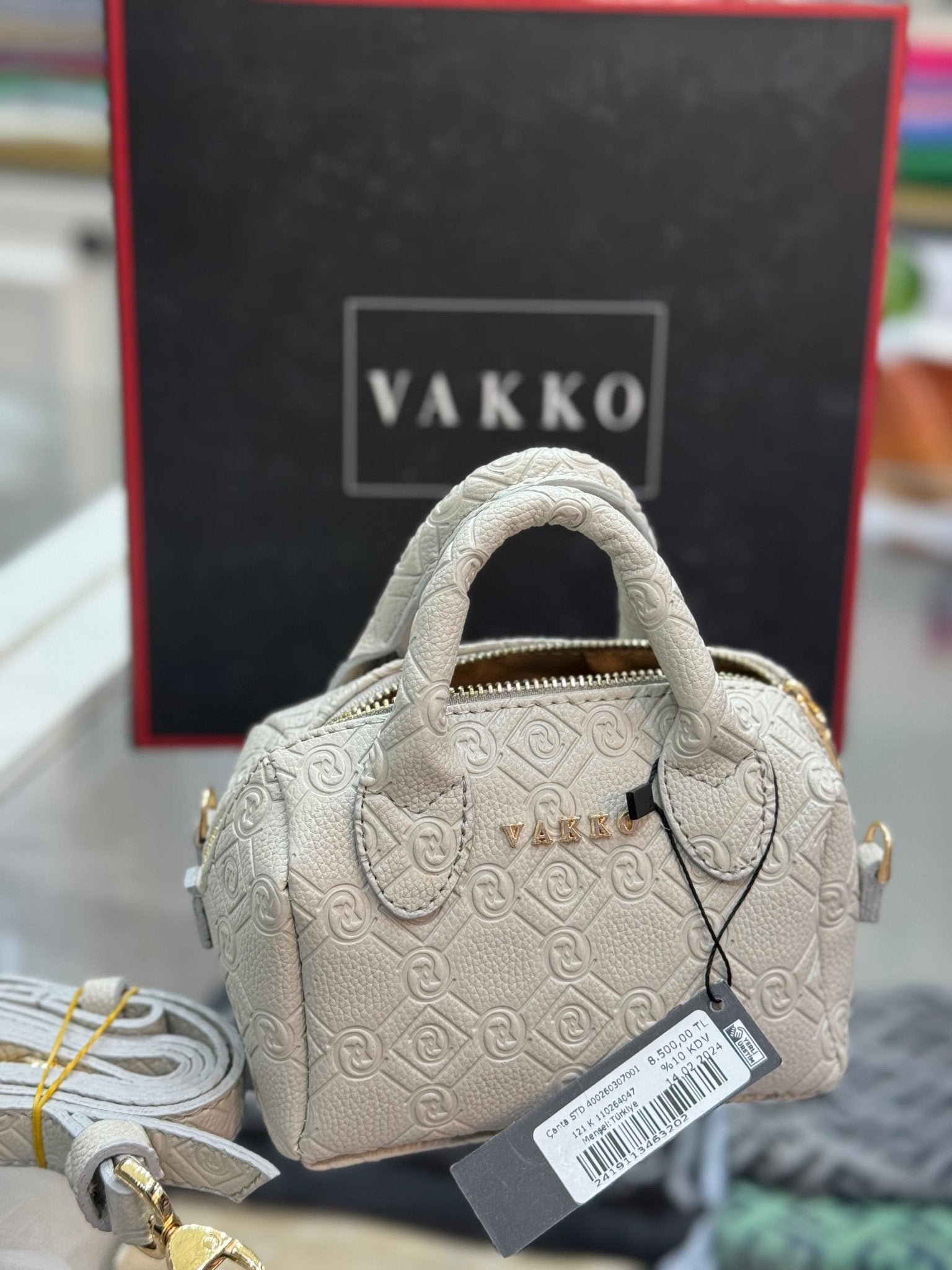 Vakko Çanta Mini - Taş - Organic ScarfsOrganic Scarfs