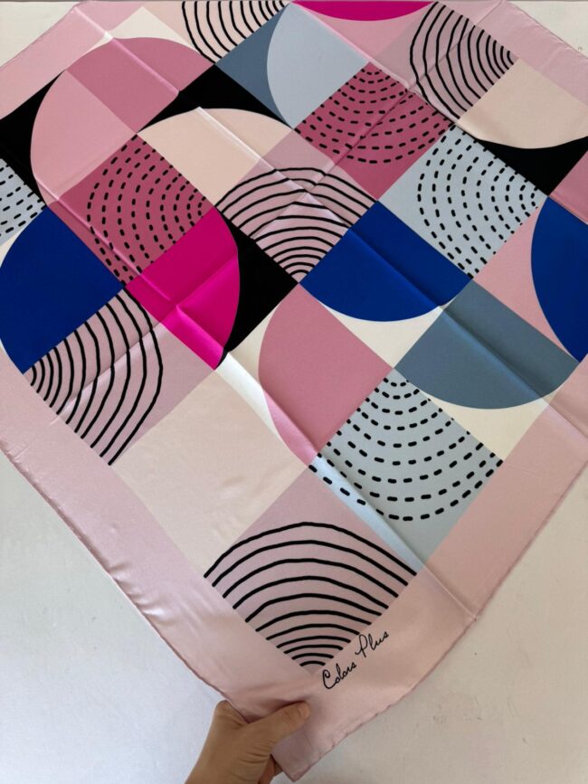 COLOR PLUS OVAL DESEN 0 İPEK 280398 - Pudra lacivert